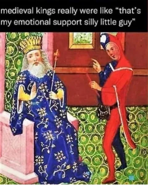 Medieval King’s Emotional Support Guy