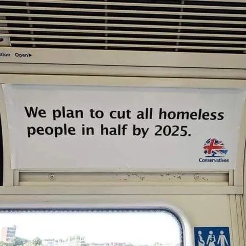 Cut Homeless People in Half