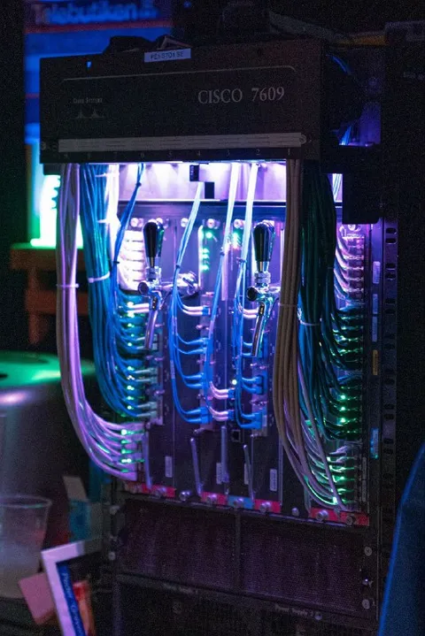Cisco 7609 Beer Tap
