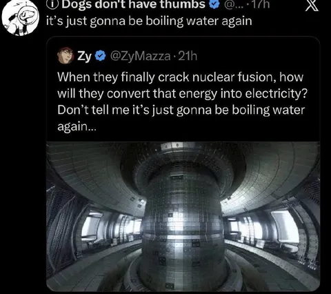 Nuclear Fusion Boiling Water Again