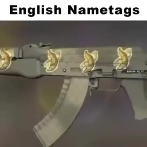English and Chinese Nametags