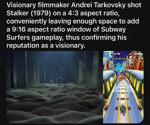 Tarkovsky Predicted Subway Surfers