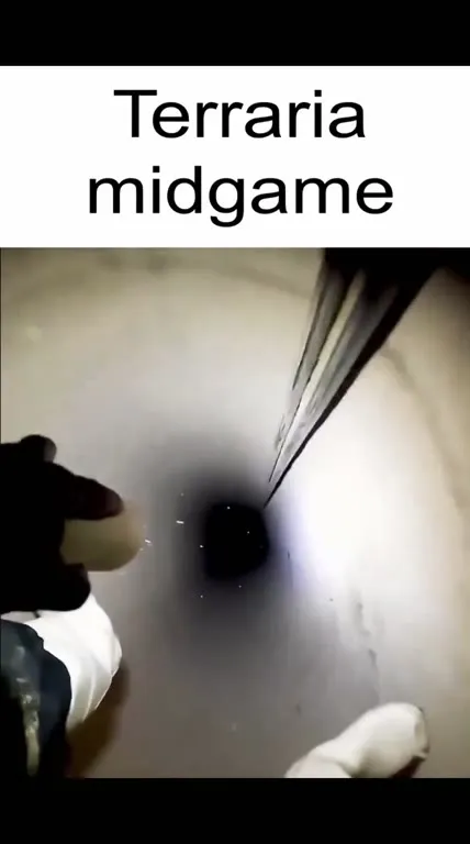 Terraria Midgame Mining Disaster