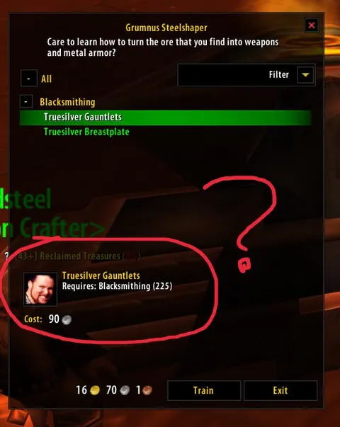 What Does This Blacksmithing Skill Do?