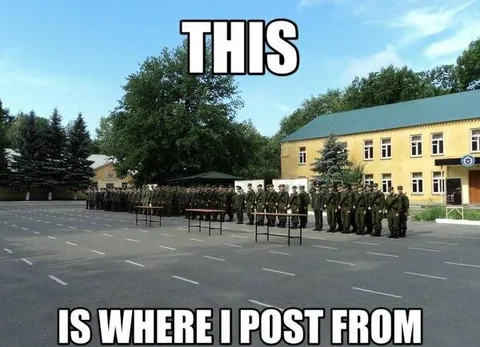 This Is Where I Post From