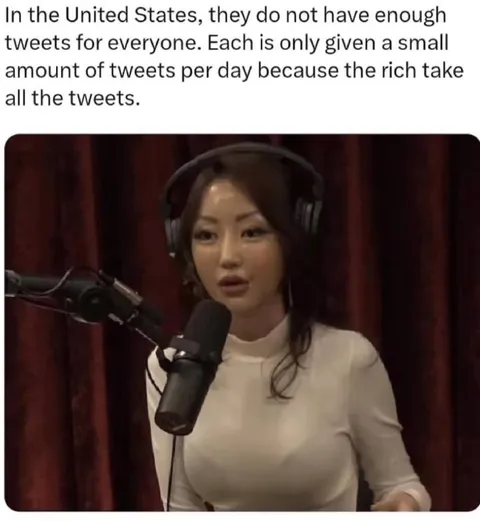 Rich People Take All the Tweets