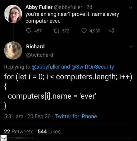 Name Every Computer Ever