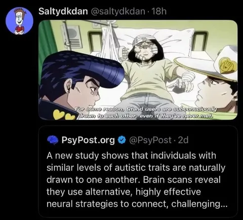Autistic Traits Attract Similar Minds
