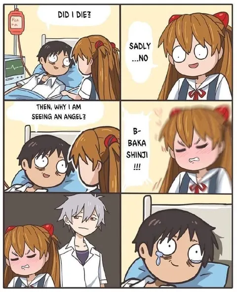 Asuka Sees an Angel