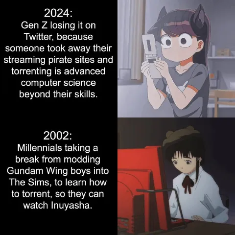 Gen Z Versus Millennials Torrenting