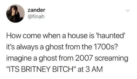Ghost From 2007 Screaming Britney