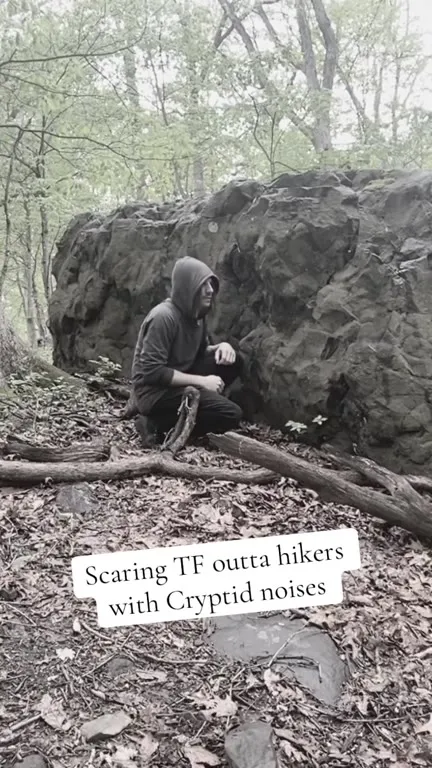 Scaring Hikers With Cryptid Noises