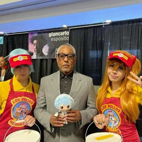 Giancarlo Esposito With Los Pollos Hermanos