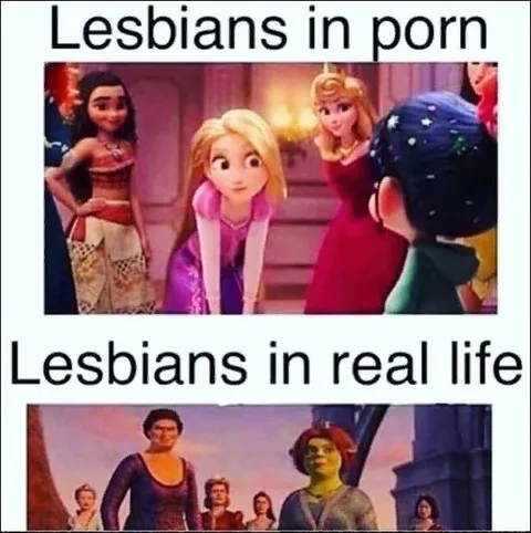 Lesbians in Porn vs Real Life