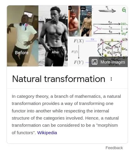 Natural Transformation Before After