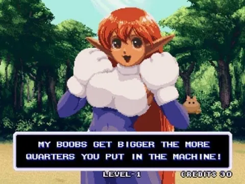 Arcade Machine Boob Upgrade