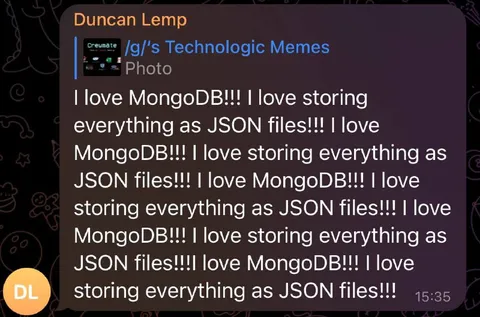 I Love MongoDB Too Much
