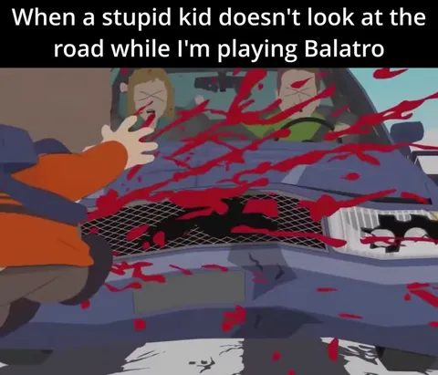 Playing Balatro While Driving