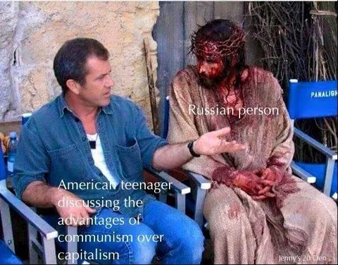 Teenager Praises Communism to Jesus