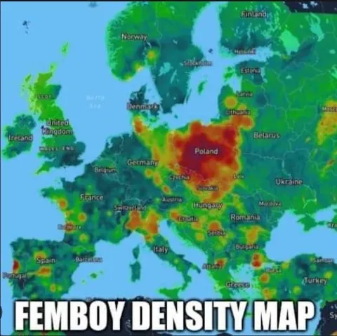 Femboy Density Map