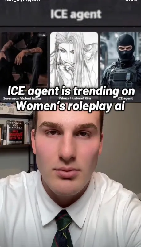 ICE Agent Roleplay Trend