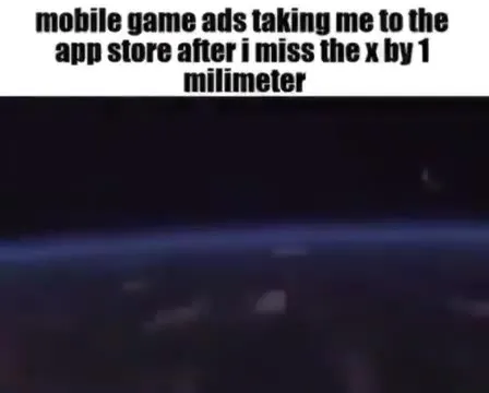 Mobile Game Ad Sends Me Away