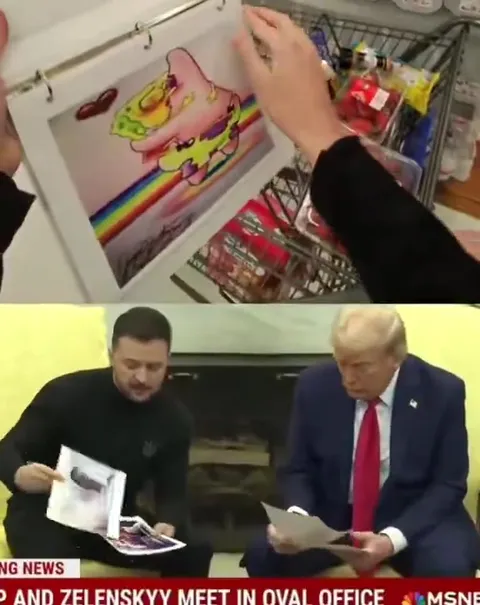 Grocery Cart Meets Oval Office