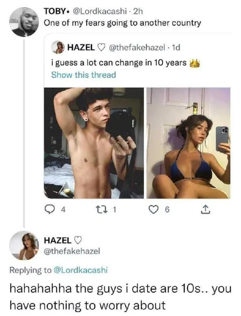 Guys I Date Are Ten Years Old