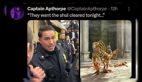 They Want the Shul Cleared Tonight