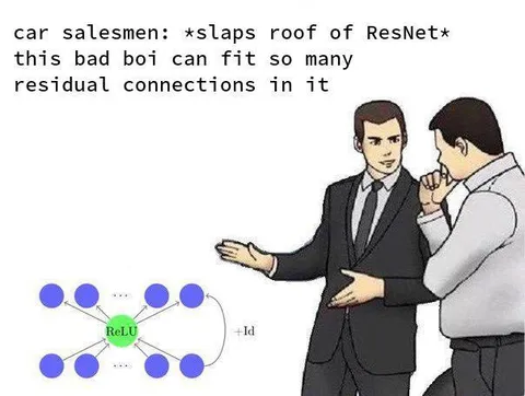 Residual Connections Car Salesman