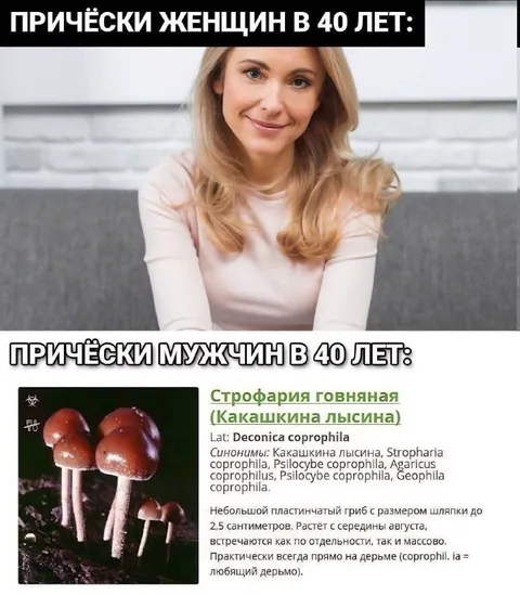 Причёски женщин и мужчин в 40 лет