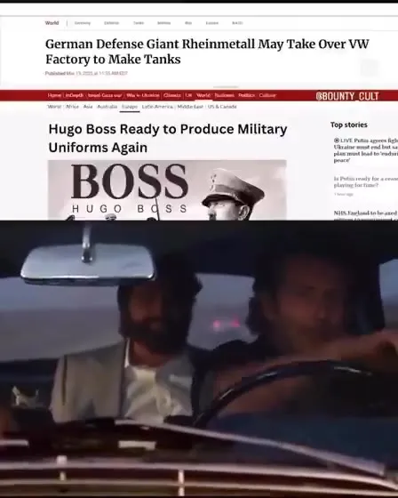 Hugo Boss Makes Military Uniforms Again
