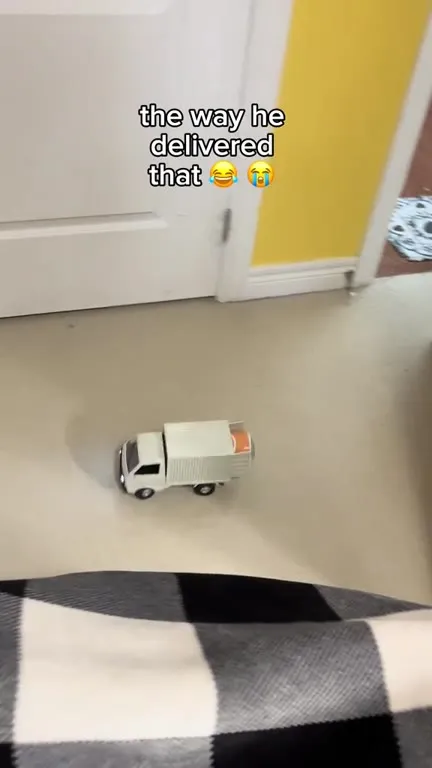 Toy Truck Delivery Gone Wrong