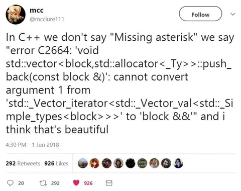 C++ Error Is Beautiful