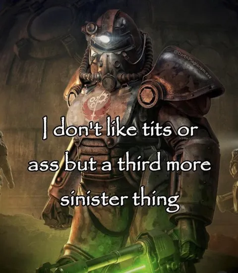 Power Armor Has Dark Preferences