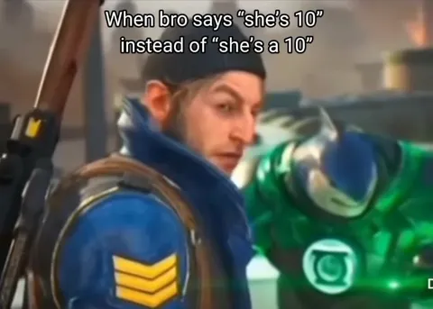 She's 10 vs a 10