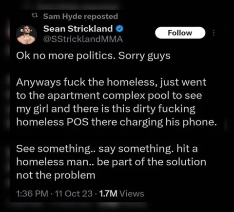 No More Politics Homeless Rant