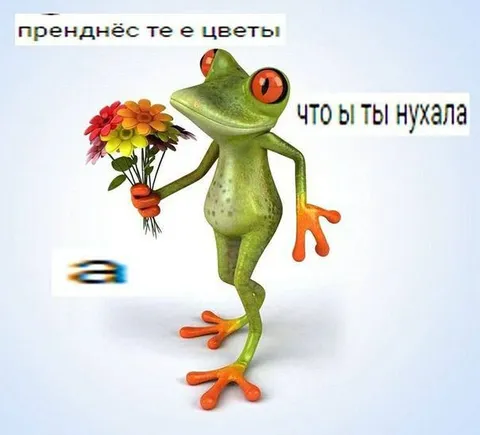 Принёс тебе цветы