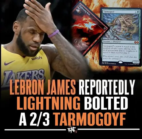 LeBron Lightning Bolts Tarmogoyf