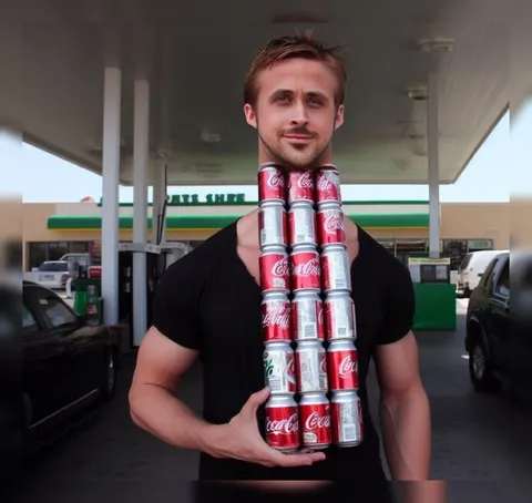 Борода из банок Coca-Cola