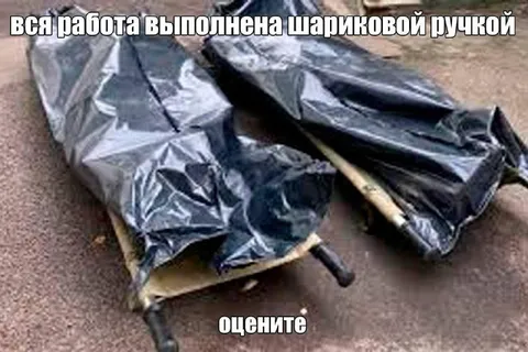 Вся работа шариковой ручкой
