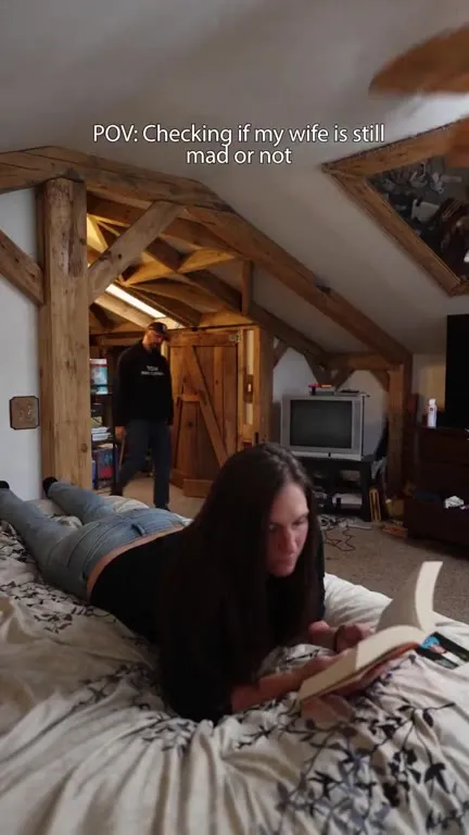 Checking If She’s Still Mad