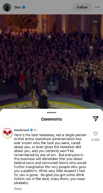 Deadmau5 Calls Out the Crowd
