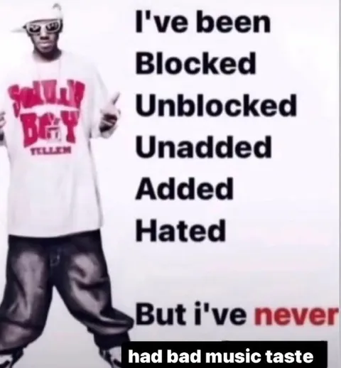 Never Had Bad Music Taste