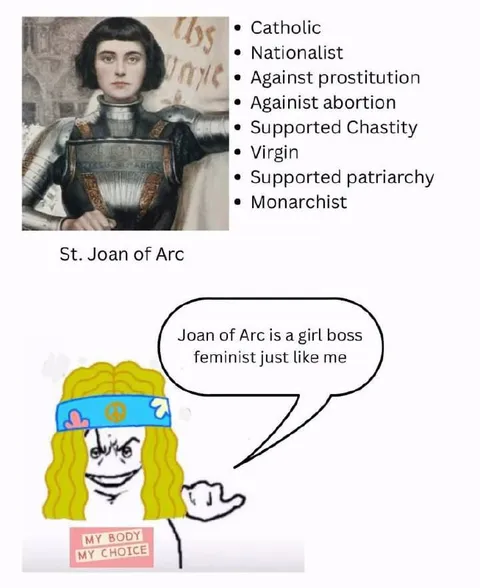 Joan of Arc Feminist Misread