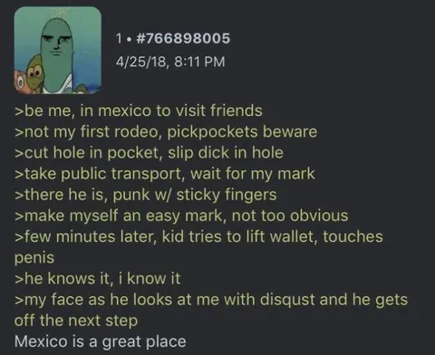 Mexico Pickpocket Trap