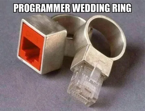 Programmer Wedding Ring