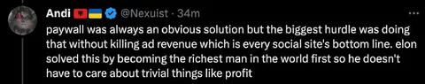 Elon Solves the Paywall Problem