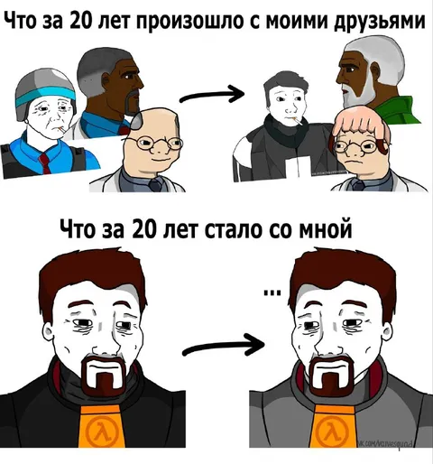 Что стало с друзьями за 20 лет