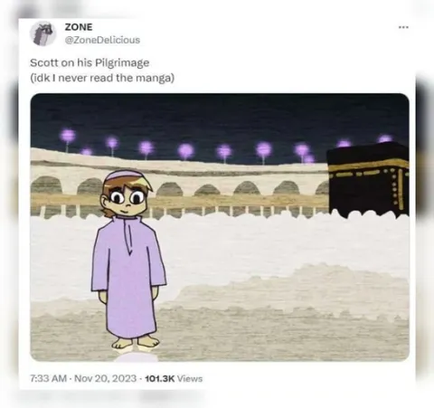 Scott on His Pilgrimage